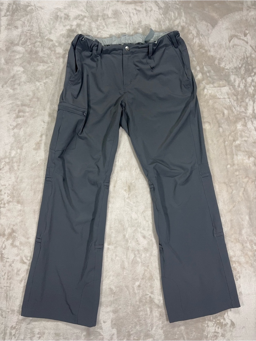 REI Gray Convertible Hiking Pants Women’s 14 Petite Stretch Outdoor Pants